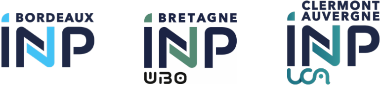 Bordeaux INP, Bretagne INP, Clermont Auvergne INP